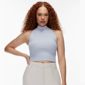 Aritzia Babaton Sculpt Knit Halter Top
